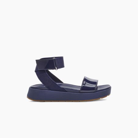 UGG Lennox Purple Cyan Sandals for Women (KFLY79163)